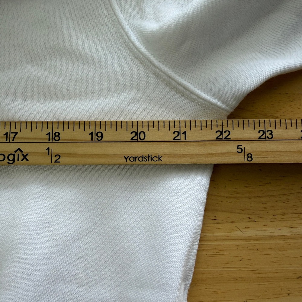 NEW Polo Ralph Lauren PREPPY POLO BEAR Hoodie Mens M White Pullover Fleece $185 - Picture 7 of 11